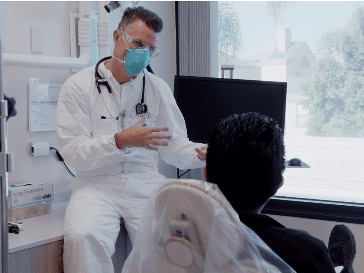 Dr. Christian Ramers monoclonal antibody therapy (mAbs) at Family Health Centers of San Diego