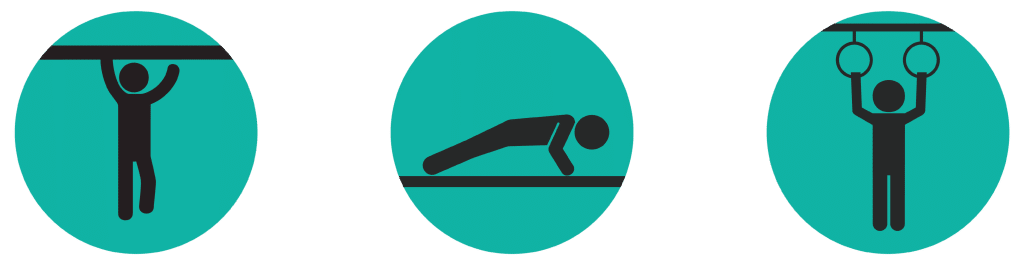 Muscle-strengthening activity for kids and teens icon