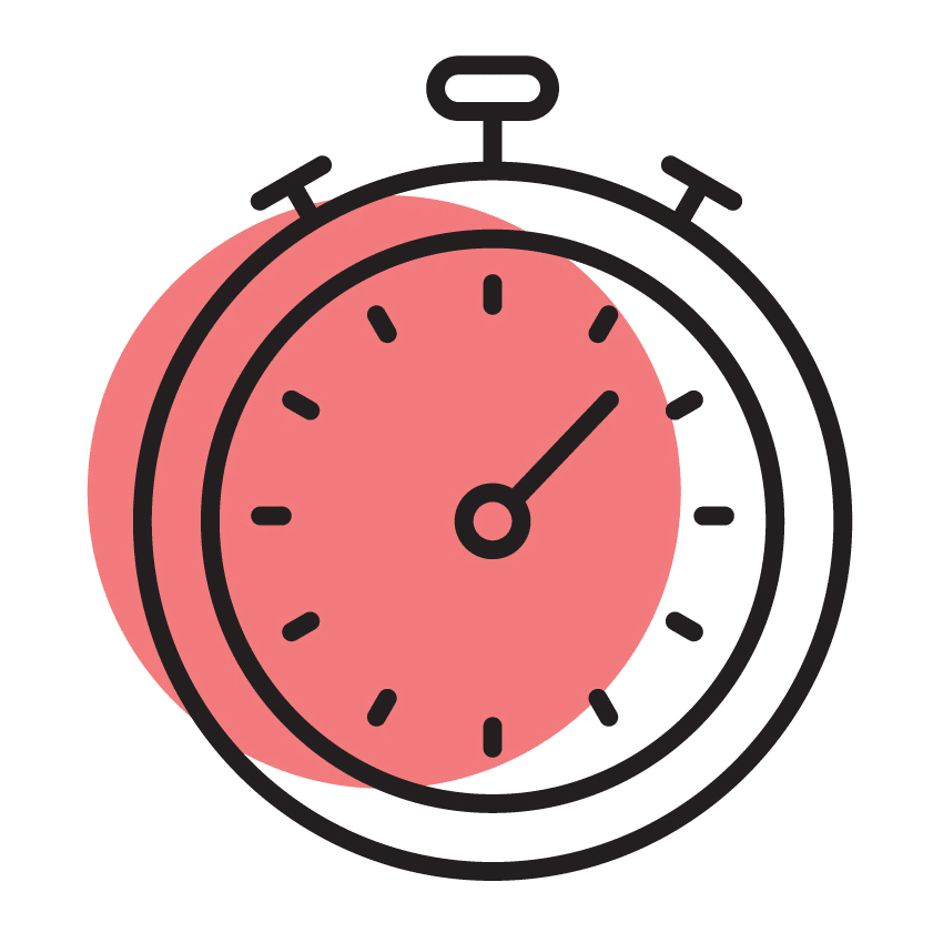 line vector art stopwatch